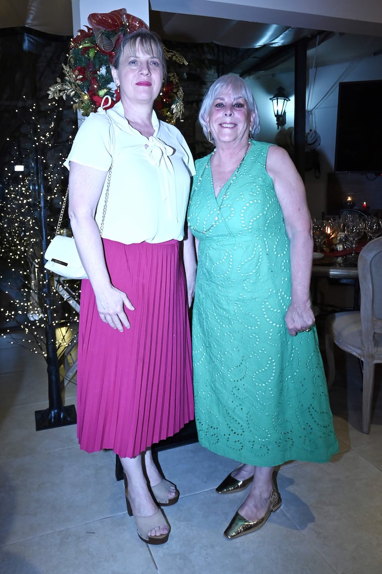 Valentina Canese y Melania Miller Cazenave. 