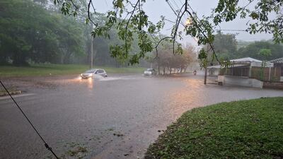 El sistema de tormentas afectará a todo el país esta tarde.