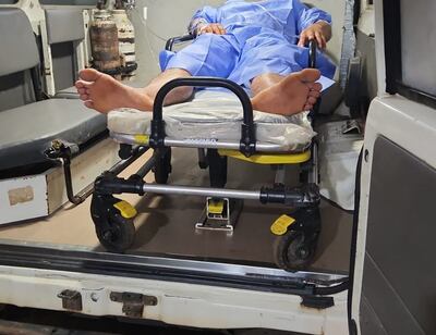 Herido de bala en San Pedro del Paraná.