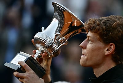 Jannik Sinner (24 años), líder de la clasificación mundial de tenis.