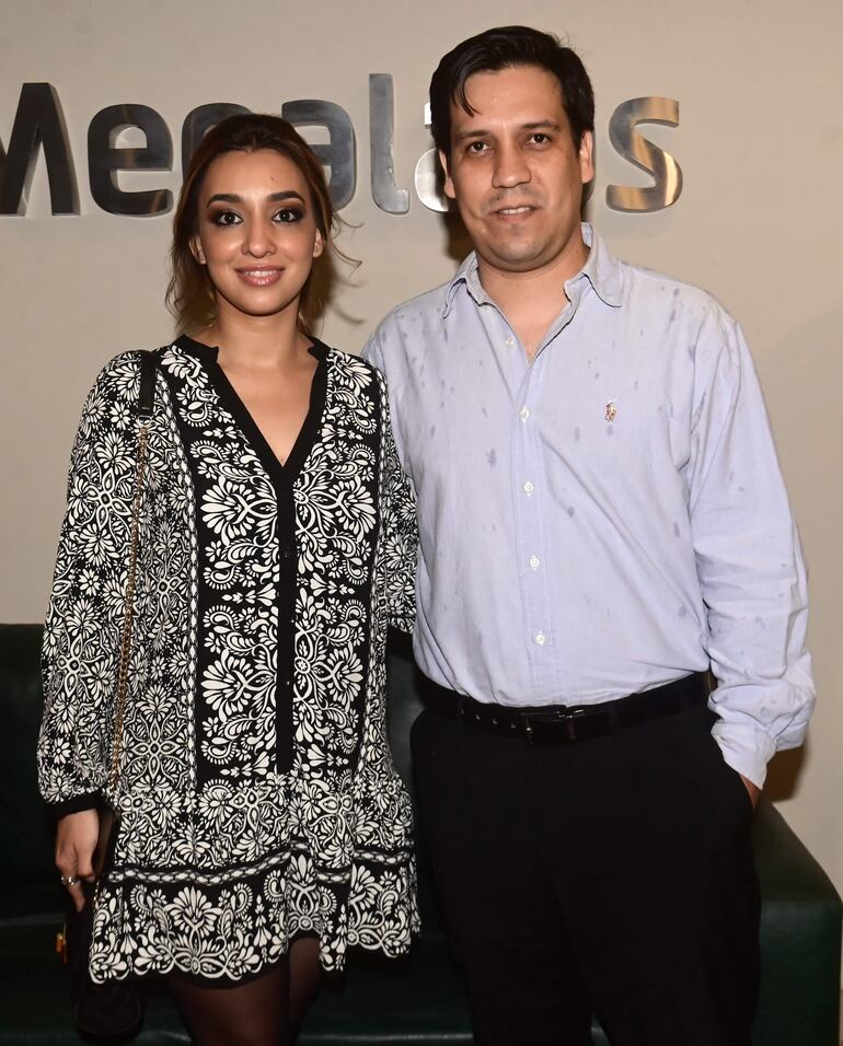 Liz Armoa y Juan Caballero.