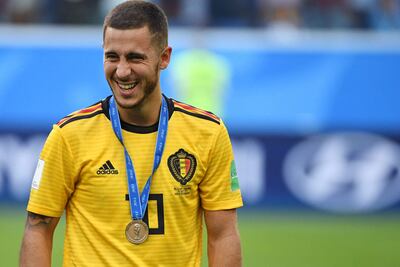 El belga Eden Hazard fue uno de los que abandonó el fútbol