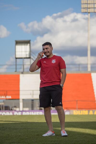 Julio Sebastián Aldama Fretes (27/06/2000), gerente deportivo del General Caballero de Juan León Mallorquín.