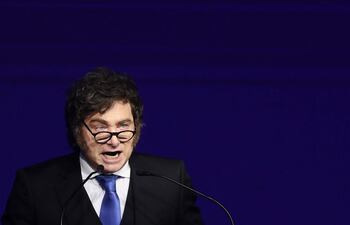 Javier Milei, presidente de Argentina.