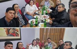 Posteo en el perfil del diputado cartista Domingo "Mino" Adorno.