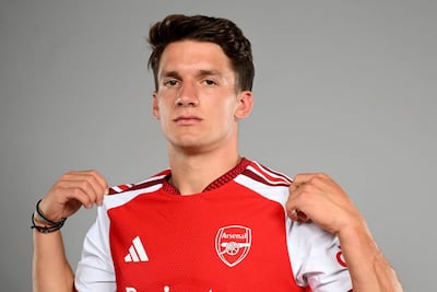 Christos Tzolis, nuevo futbolista del Arsenal.