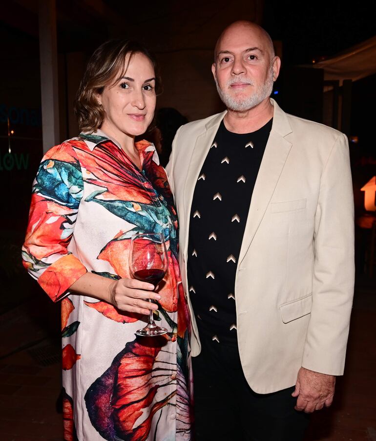 Ismenia Rodríguez y Christian Ceuppens.