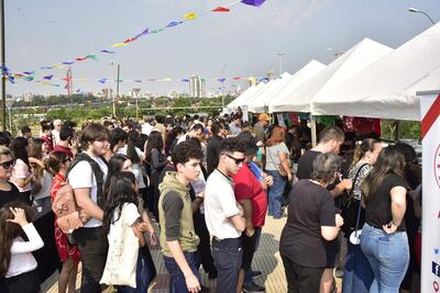 Festival gastronomico MIKTAen la Costanera de Asunción.
