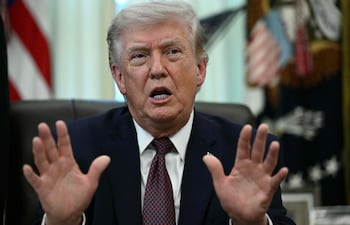 Donald Trump, presidente de Estados Unidos.