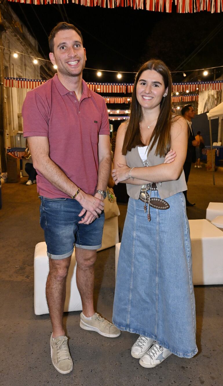 Miguel Gulías y Maialen García.