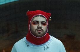 Franco Ocampo, vocalista y líder de la agrupación paraguaya El Culto Casero, que participará en el Lollapalooza Argentina.