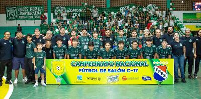 Selección de Paranaense que se consagró en el C17 en Carmen