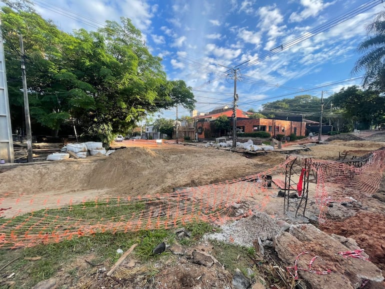Zona de Obras de Santo Domingo.