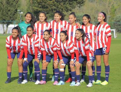 Onceno inicial de la albirroja Sub 16