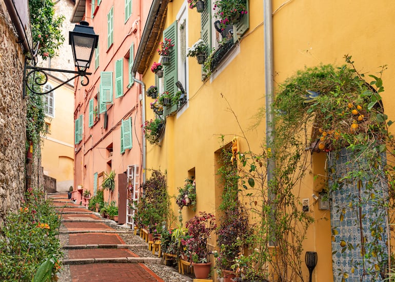 Menton, al sur de Francia.