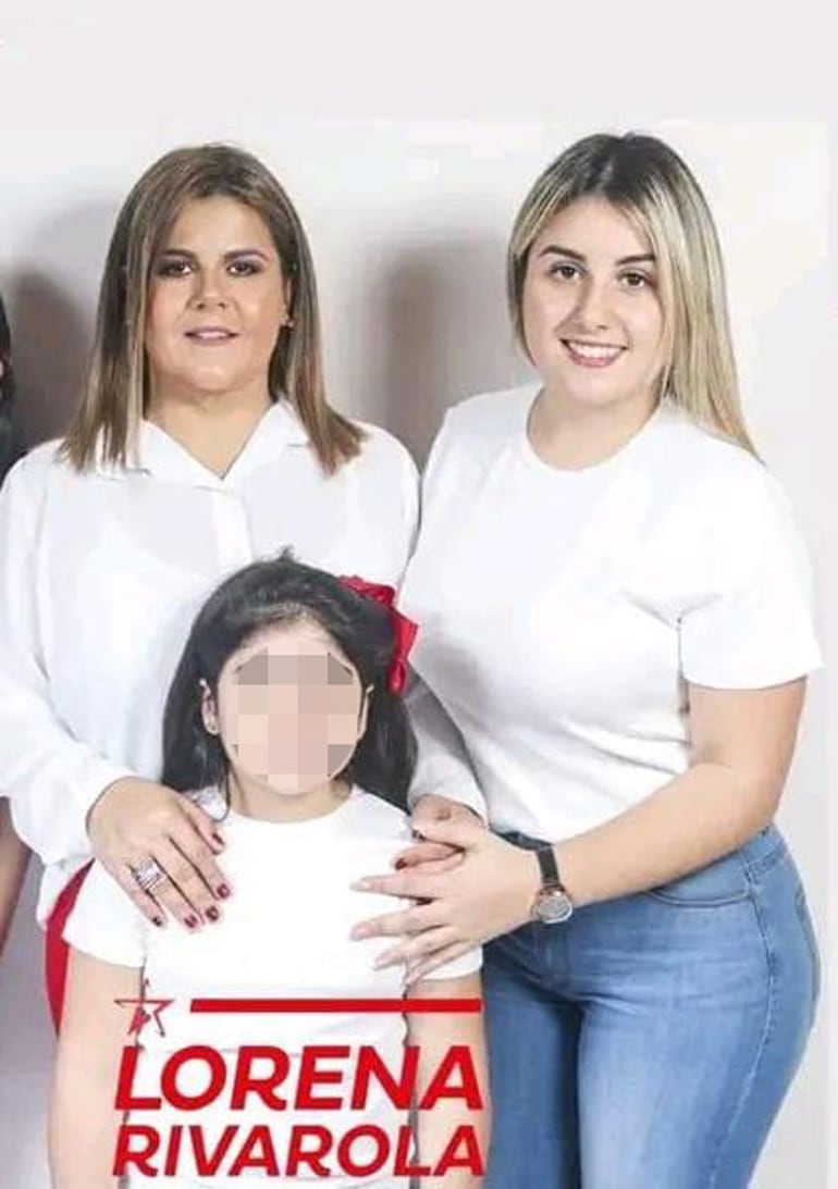 Lorena Rivarola y su hija Ivanna Cabral Rivarola, nueva funcionaria del Ministerio de la Mujer sin concursar.