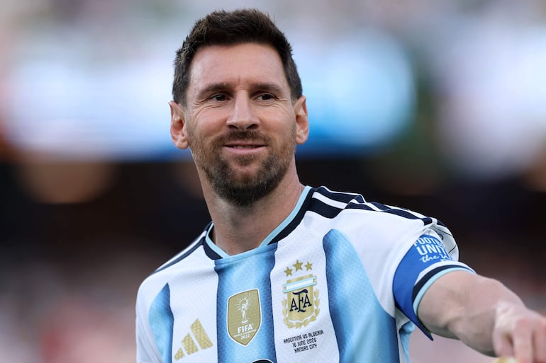 Lionel Messi (38 años), el hombre récord en Argentina.