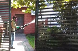 Senepa realiza trabajo de en distintos barrios de Asunción y Central.