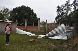 Las obras están paralizadas hace un año en el Colegio Técnico Sebastián de Yegros de Santaní