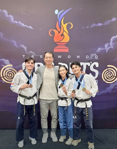 Destacada actuación de los paraguayos en el Panamericano de Taekwondo en Lima, Perú.
