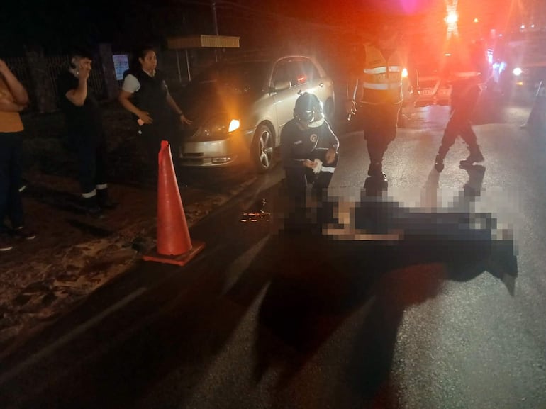 Joven universitaria muere tras ser atropellada en Ypané
