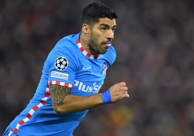 Luis Suárez, jugador del Atlético Madrid y la selección de Uruguay.