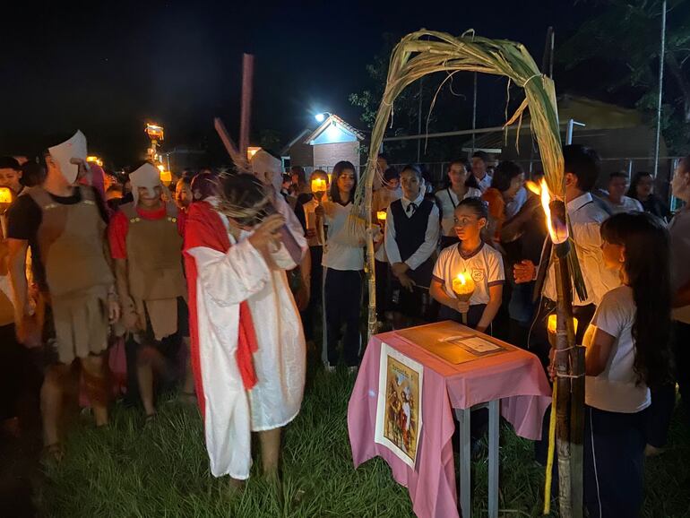 Colegio San Miguel, distrito de Belén, departamento de Concepción