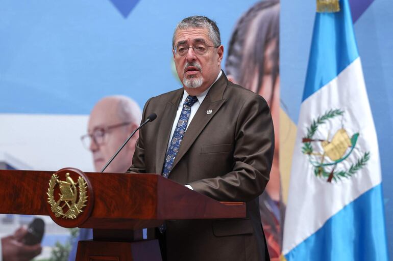 El presidente de Guatemala, Bernardo Arévalo de León.