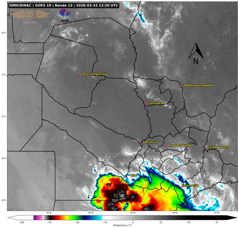 Aviso meteorológico emitido a las  09:39.