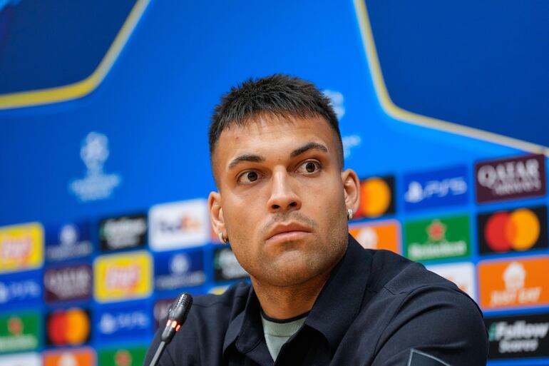 El delantero del Inter Lautaro Martínez.