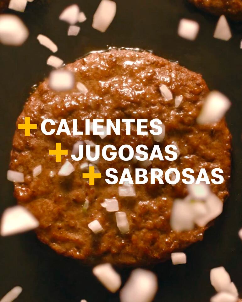 Las hamburguesas de Mc Donald's ahora son más jugosas y sabrosas.