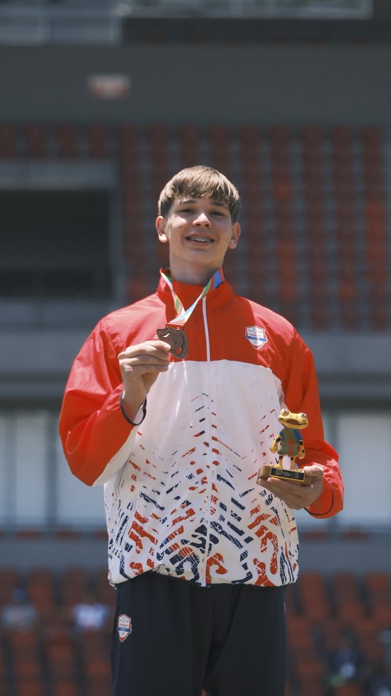 Marko Kaethler, bronce en el lanzamiento de jabalina.