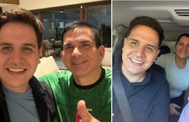 Danilo Cuevas y Juan Carlos Baruja y Danilo Cuevas y su padre el condenado Miguel Cuevas.