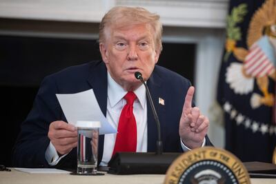 Presidente de Estados Unidos, Donald Trump.