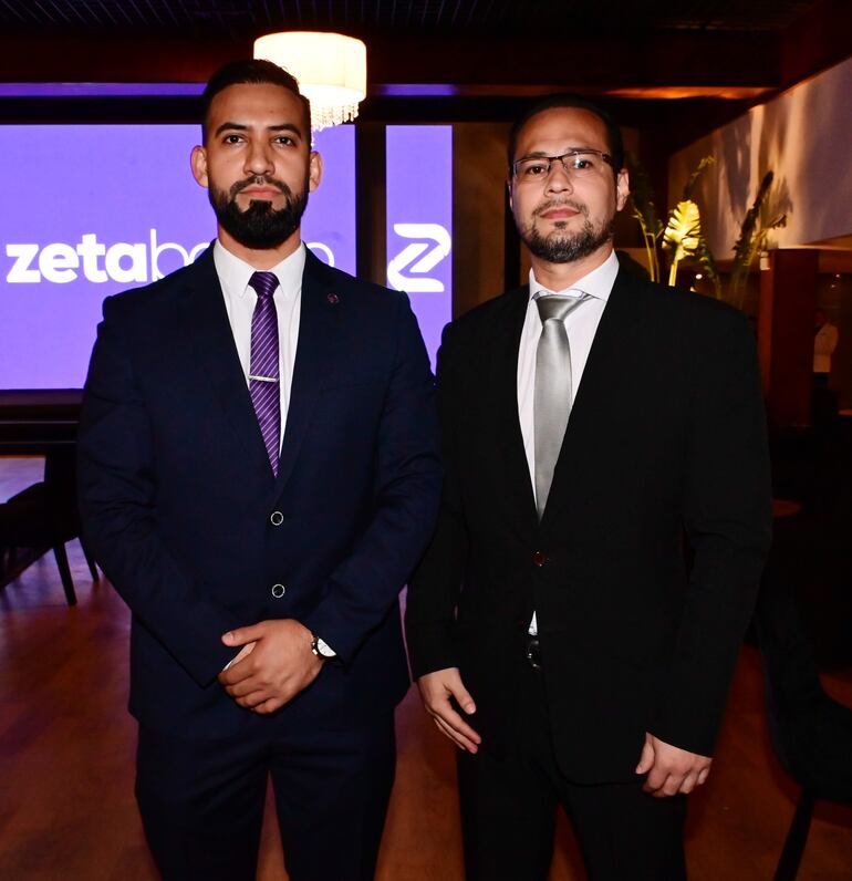 Federico Winckler y José Alvarenga. 