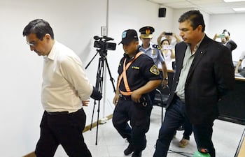Enzo Cardozo, exsenador del PLRA y exministro de Agricultura condenado por corrupción.