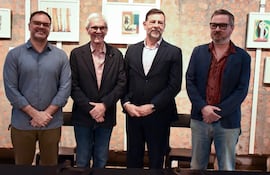 Representantes de la OEI y la Fundación TEXO.