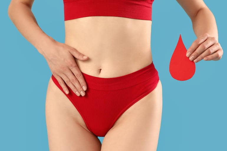 Menstruación.