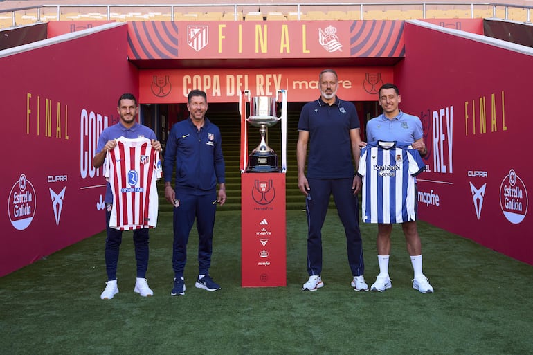 Atlético Madrid-Real Sociedad, pasión, presión e ilusión en La Cartuja