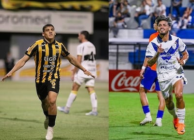 Iván Ramírez Ferreira (izquierda) militará en Libertad, y Elvio Vera Brítez jugará en Guaraní.
