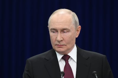 El presidente de Rusia, Vladímir Putin.