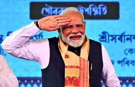 Narendra Modi, primer ministro de India.