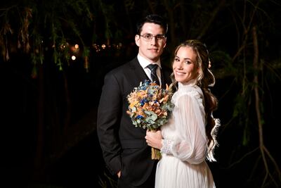 Se casaron Iván López Rolón y Yessica Valiente Martínez.