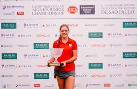 La golfista compatriota Victoria Montserrat Livieres Rodríguez (17 años) se consagró campeona del Candy Hannemann AJGA IPS Junior Championship, certamen juvenil de invierno disputado en São Paulo, Brasil.