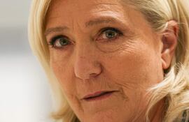 Marine Le Pen.