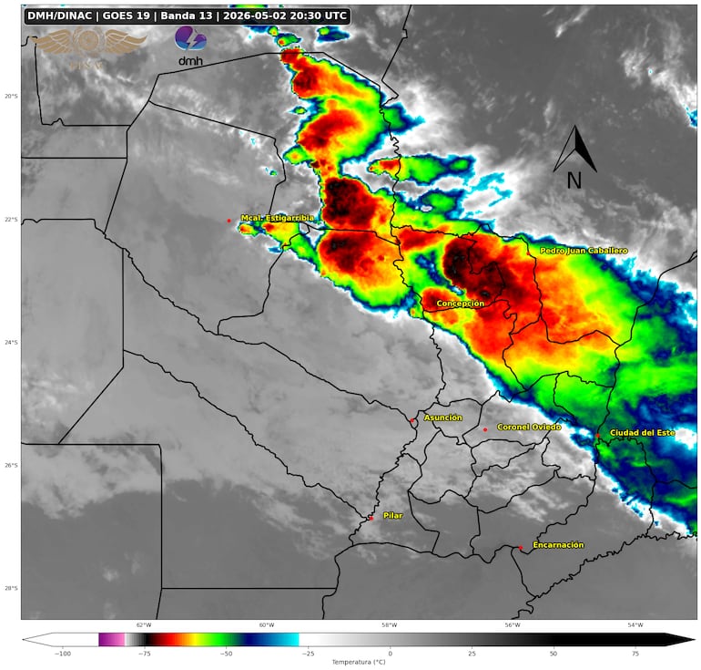 tormenta meteorología alerta