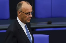 El diputado conservador alemán Friedrich Merz, candidato a canciller.
