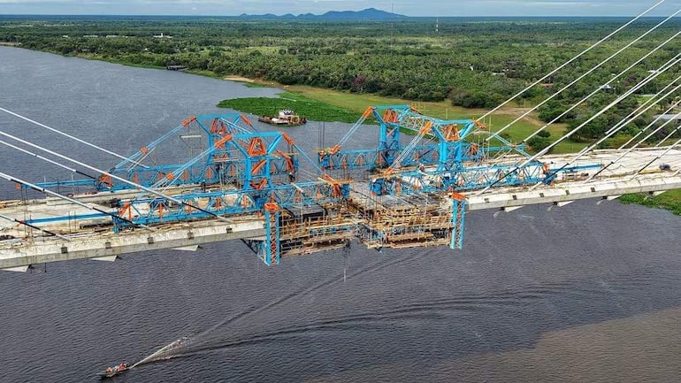 Puente de la bioceanica en el Chaco, a punto de finalizar