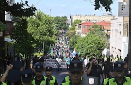 La marcha campesina no llegará a la capital este año.
