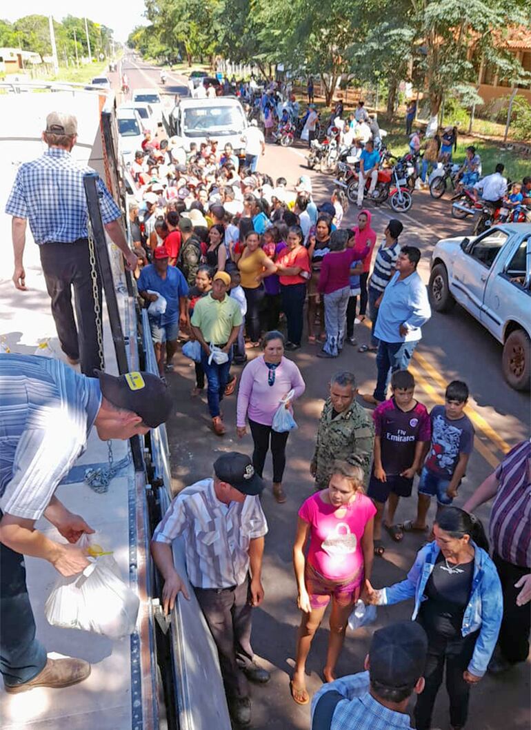 Las provistas distribuidas para la liberación de Peter Reimer.